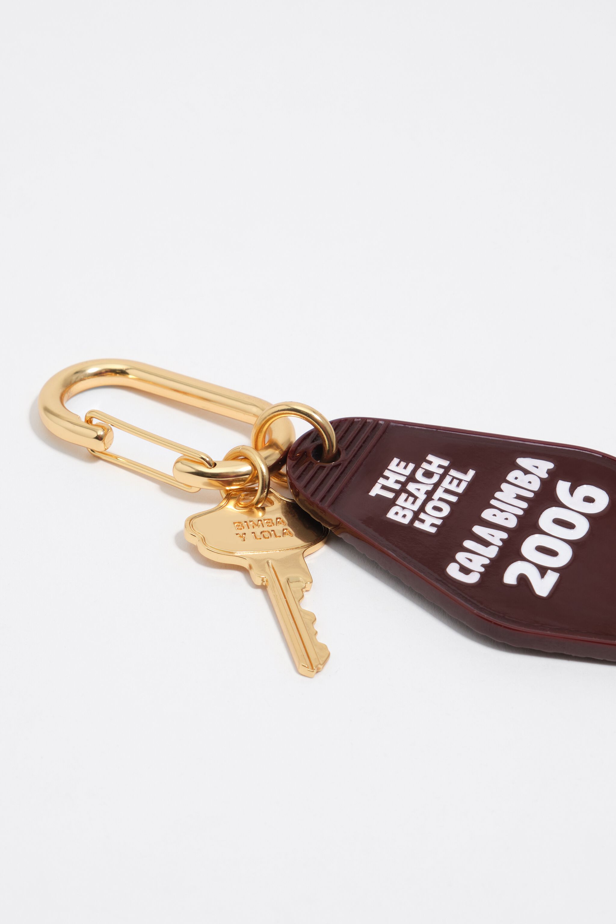 Resin hotel key ring