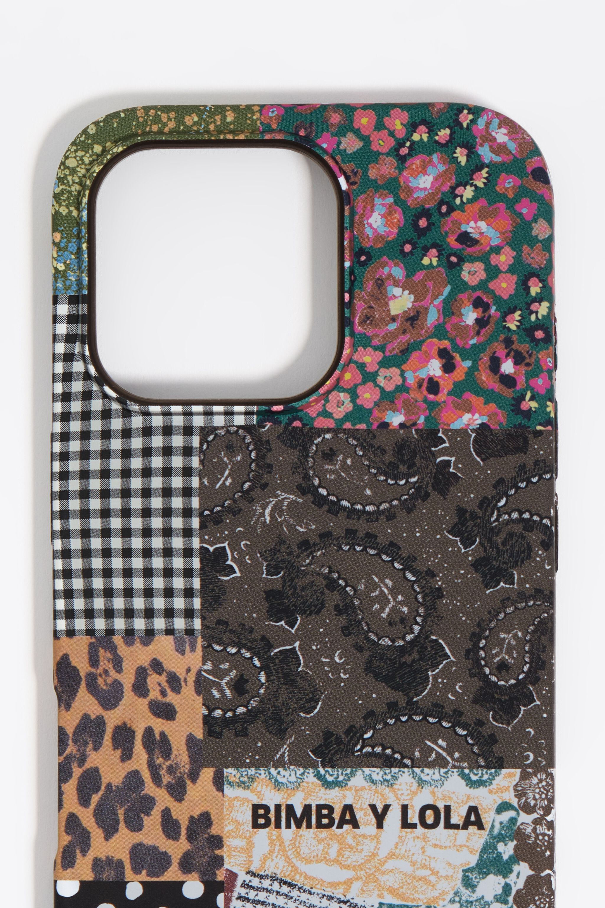 Patchwork iPhone 16 Pro rigid case