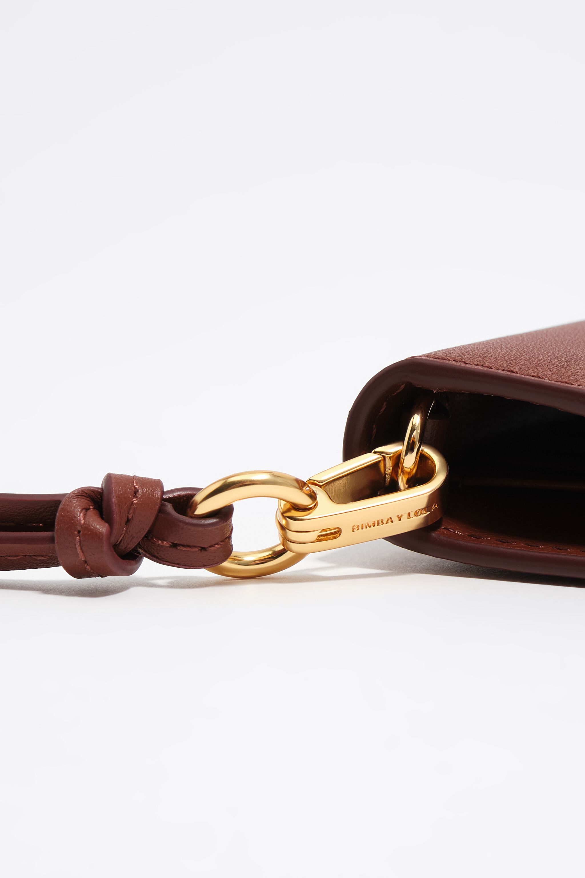 Walnut leather passport cover