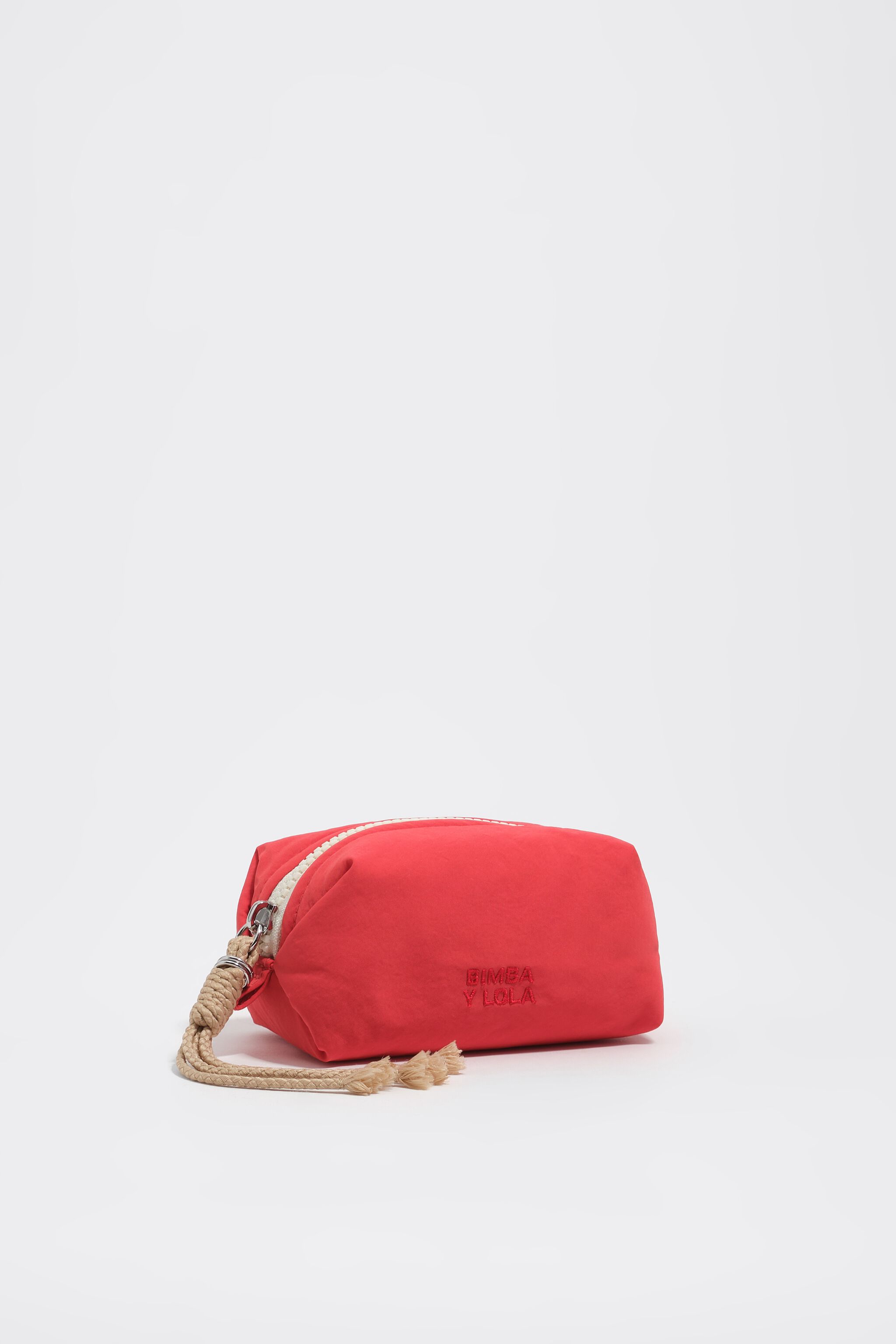 Small pomegranate nylon make-up case