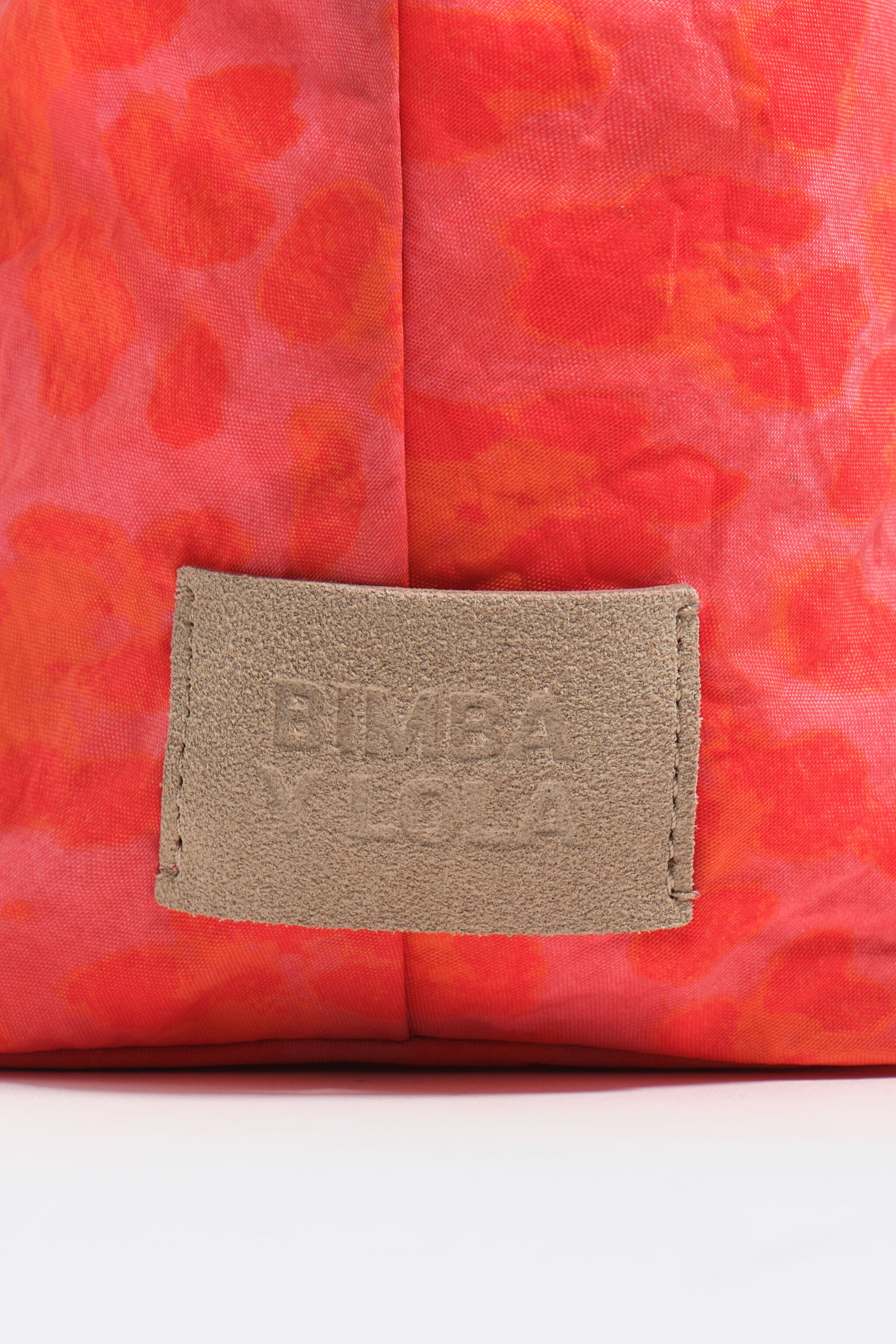 Pink leopard nylon mini bag