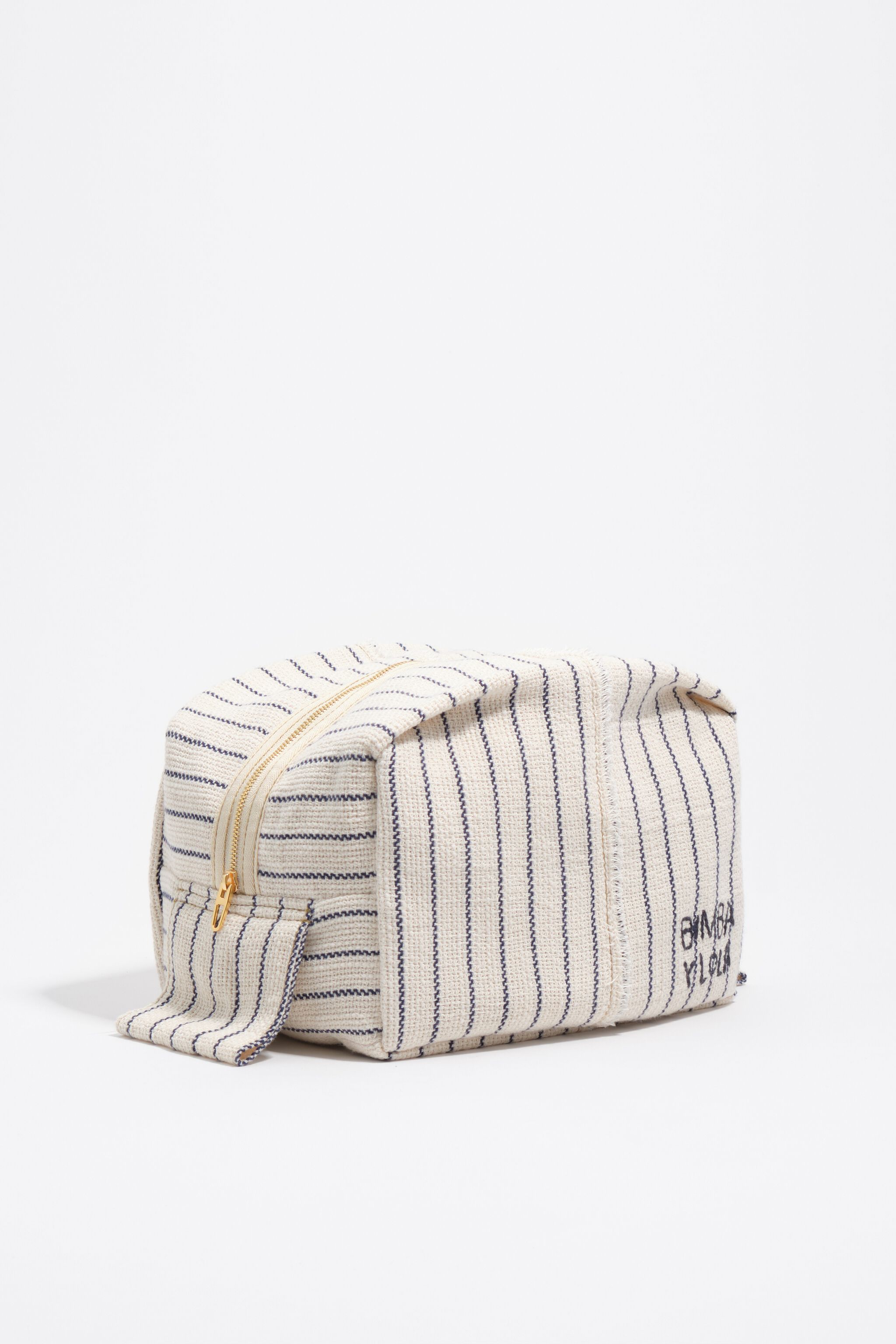Medium raw cotton make-up case
