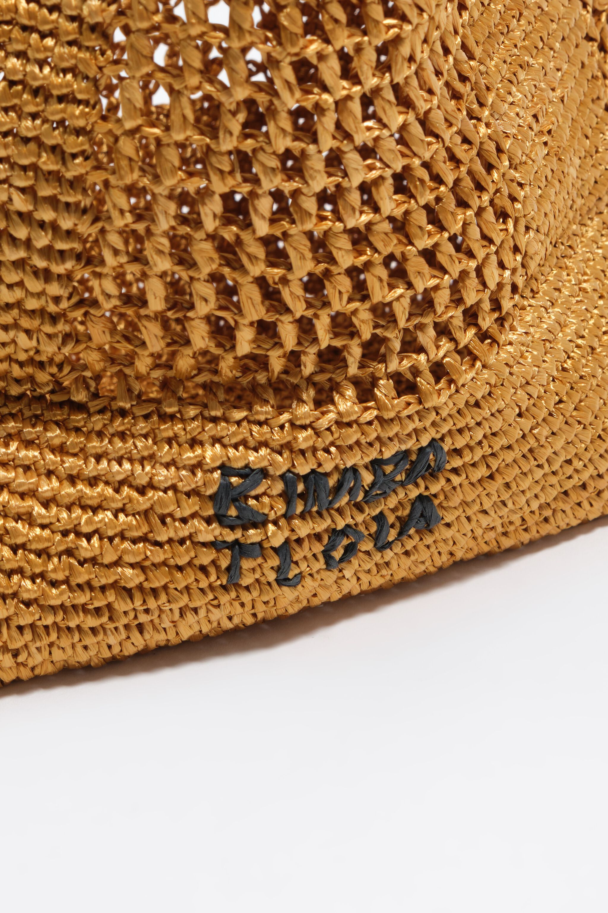 Large gold shoulder bag
