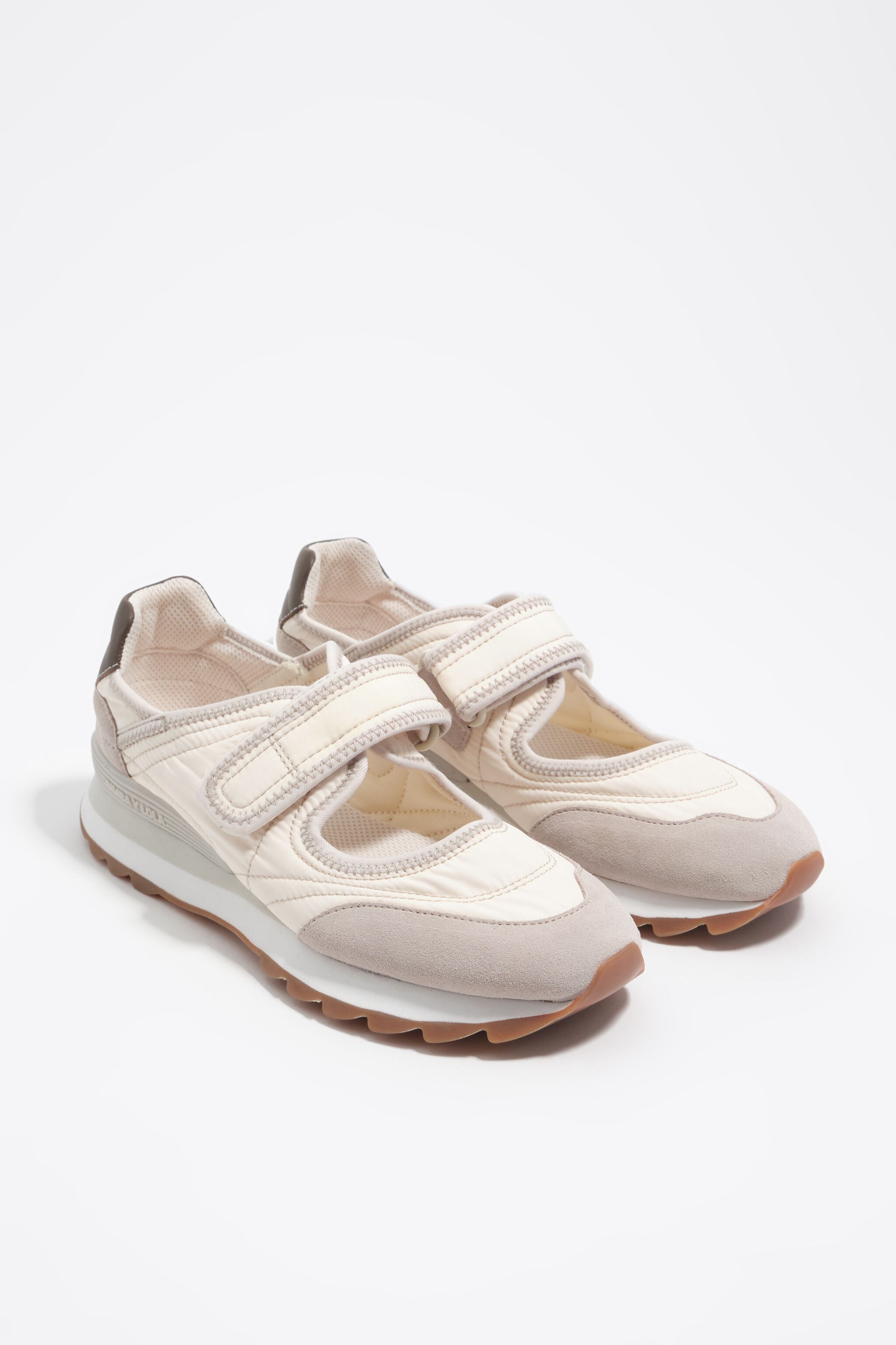 White nylon 13 08 sporty ballerina