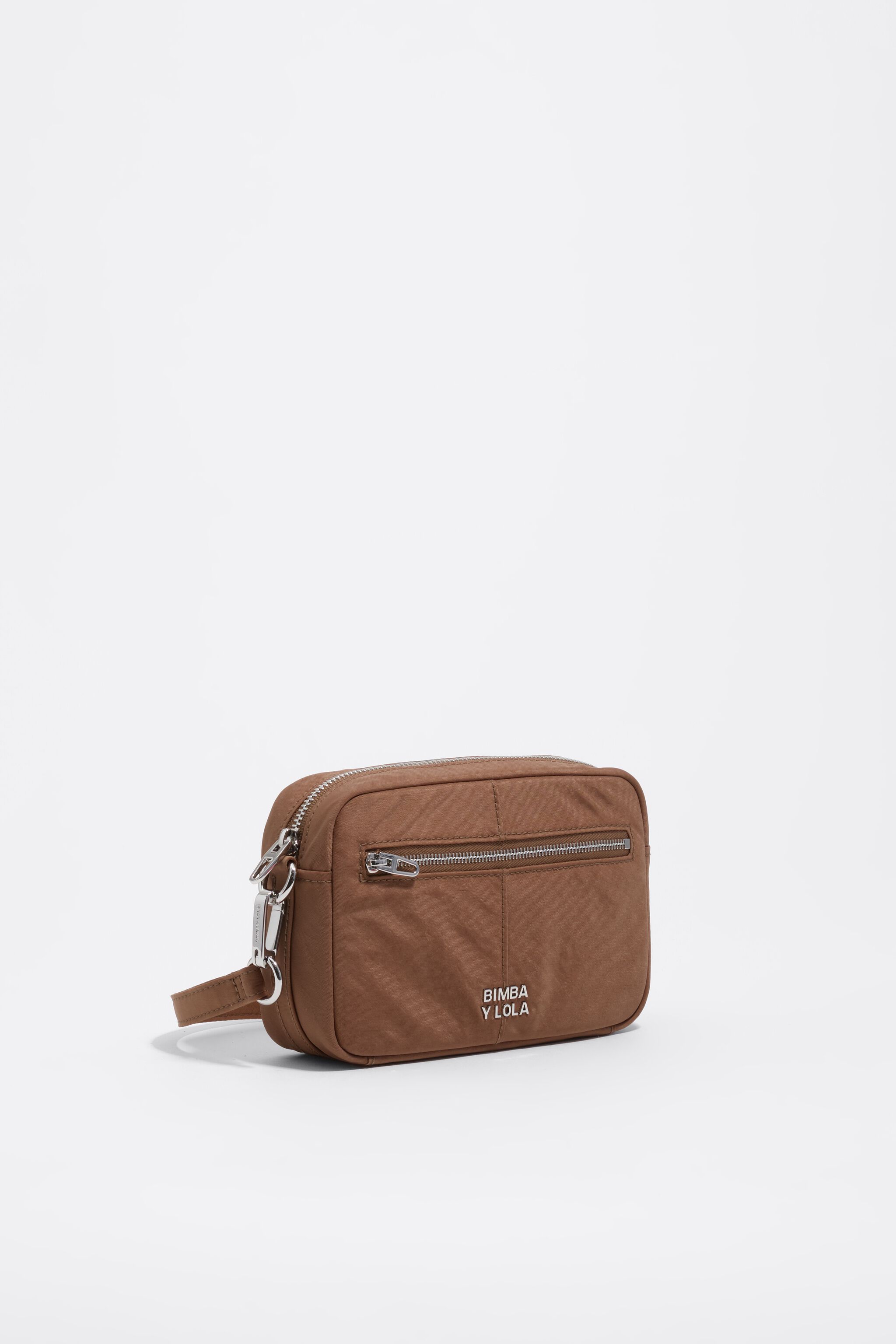 Turrón nylon mini crossbody bag
