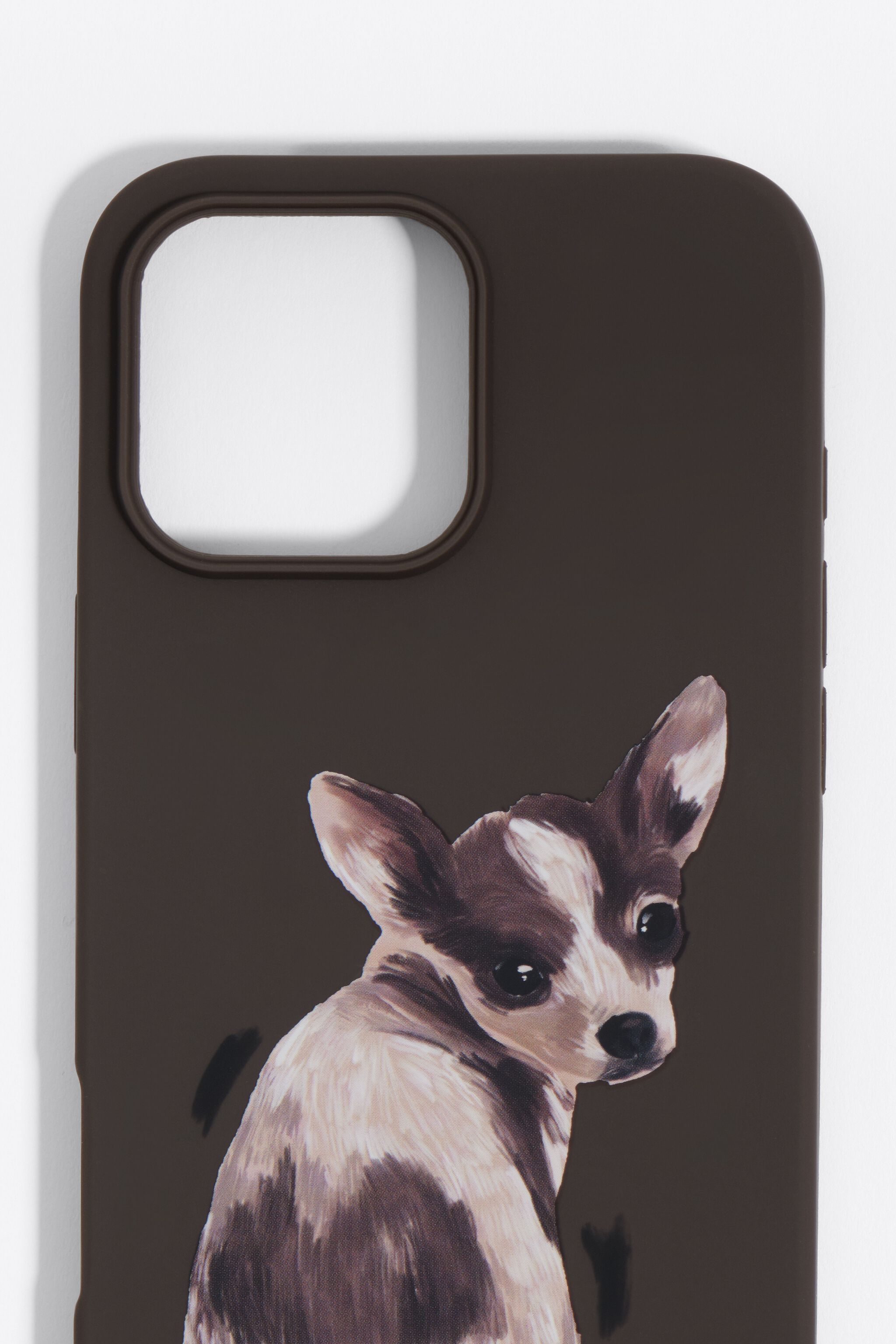 Chocolate chihuahua iPhone 16 PRO MAX hard case
