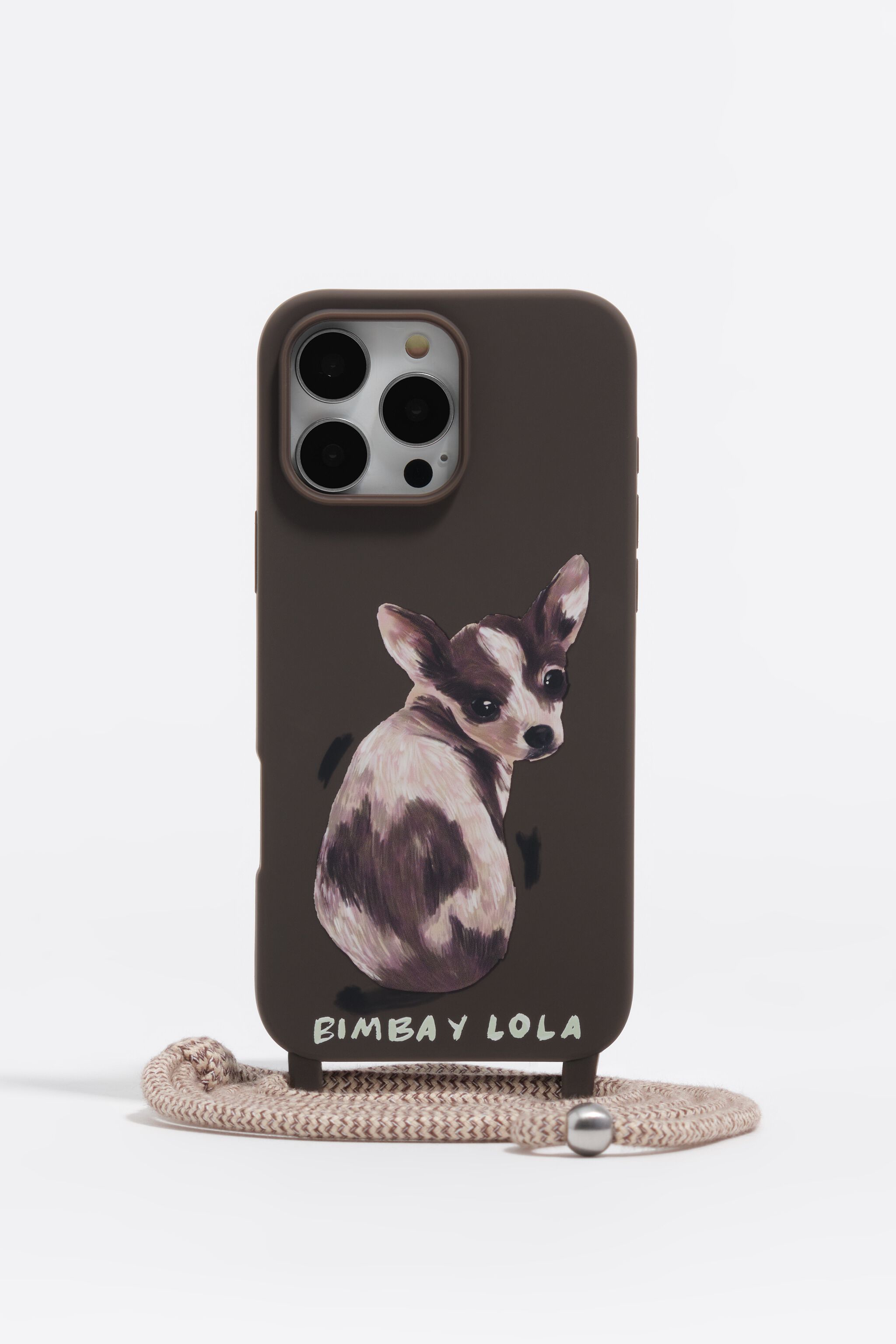 Chocolate chihuahua iPhone 16 PRO MAX hard case