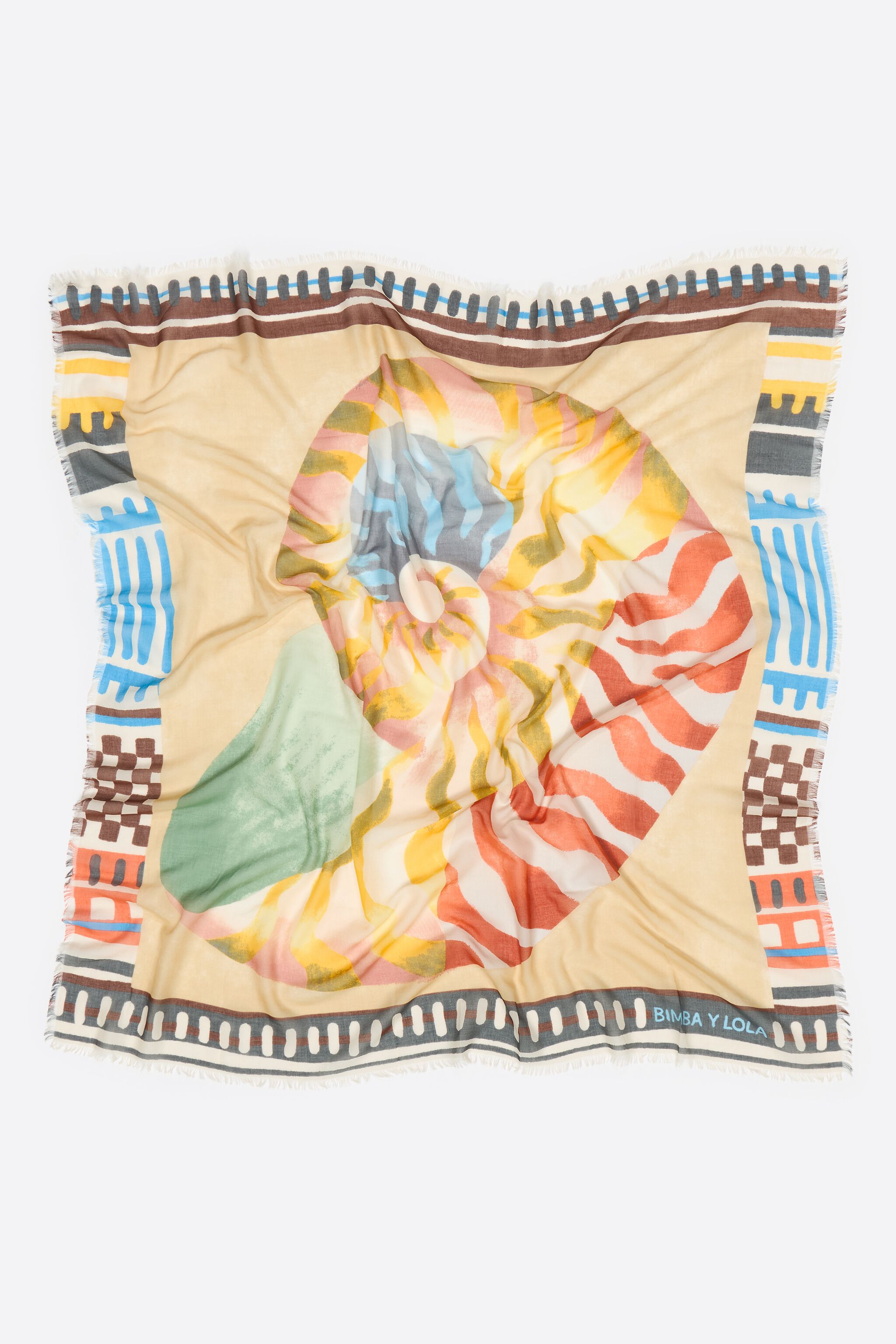 Shell shawl