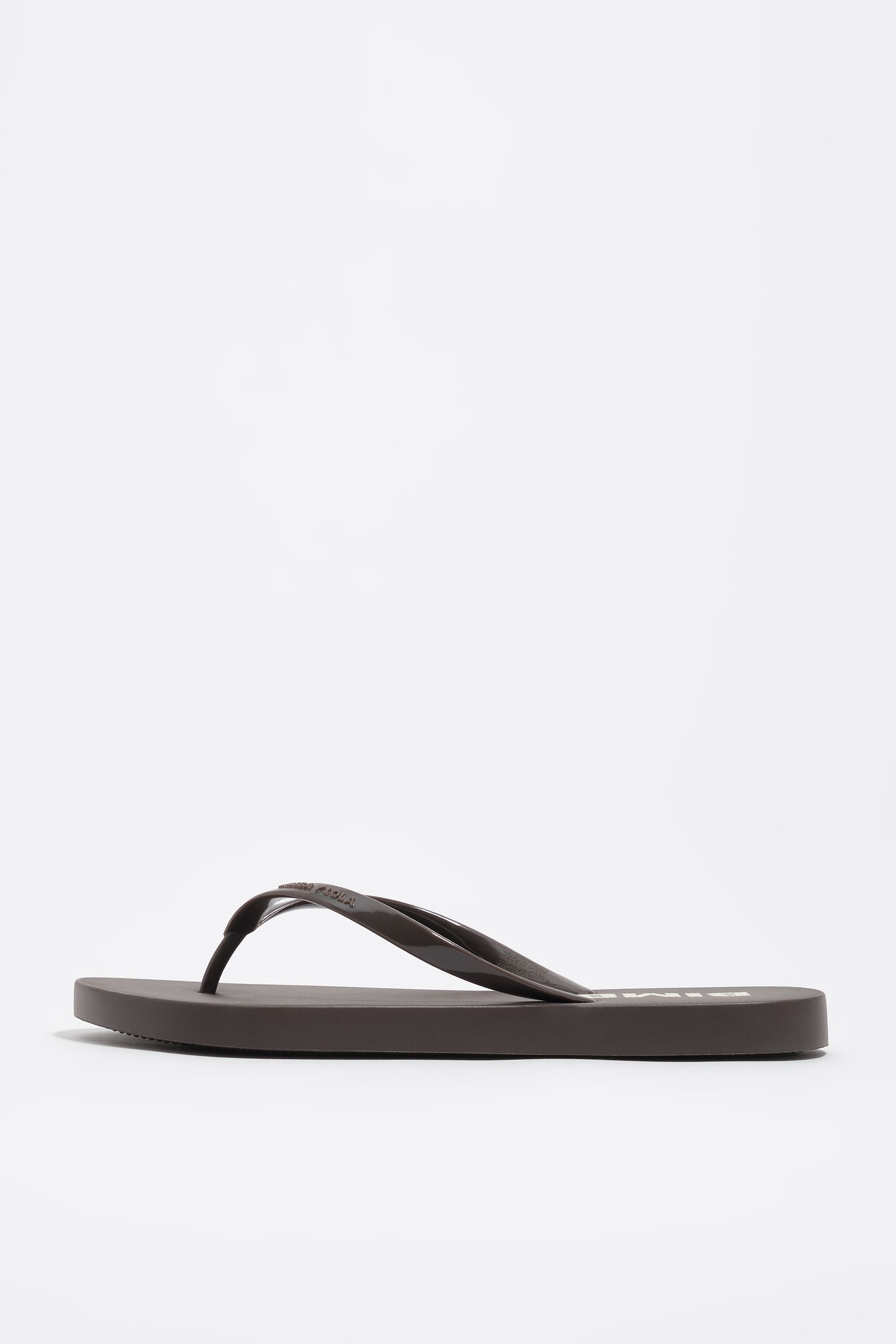 Chocolate flip-flop