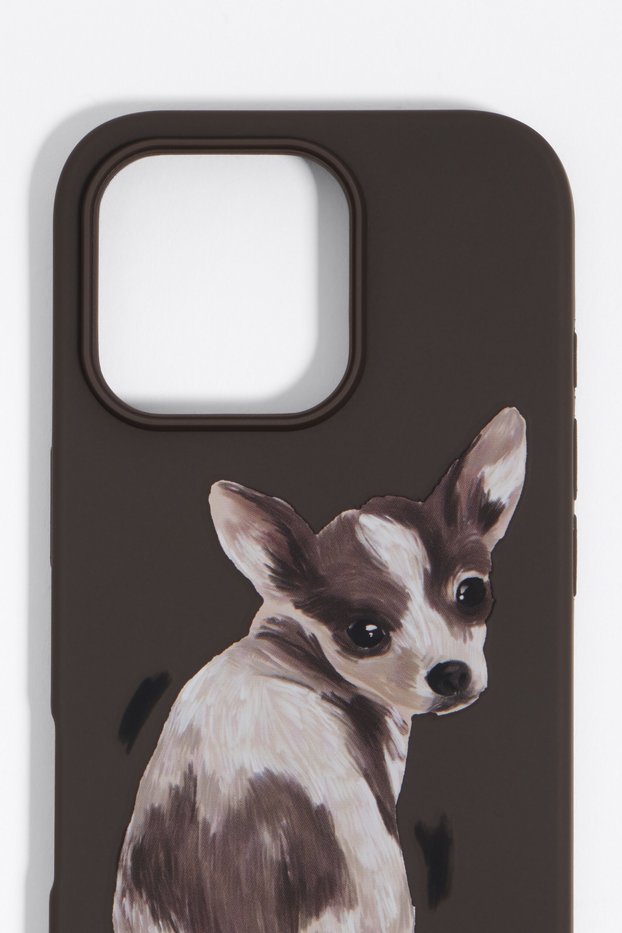 Chocolate chihuahua iPhone 16 PRO hard case