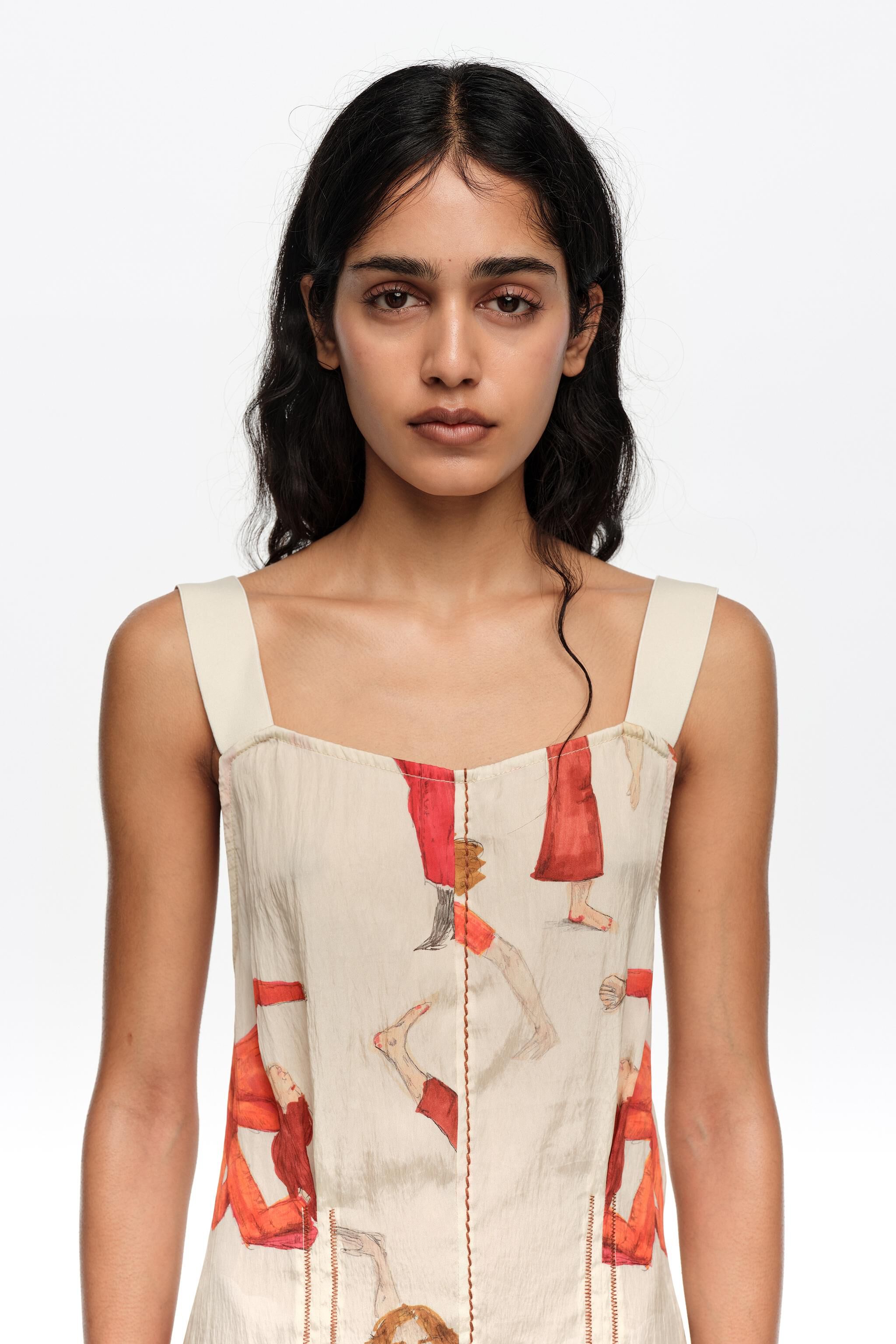 Dancers A-line strappy dress