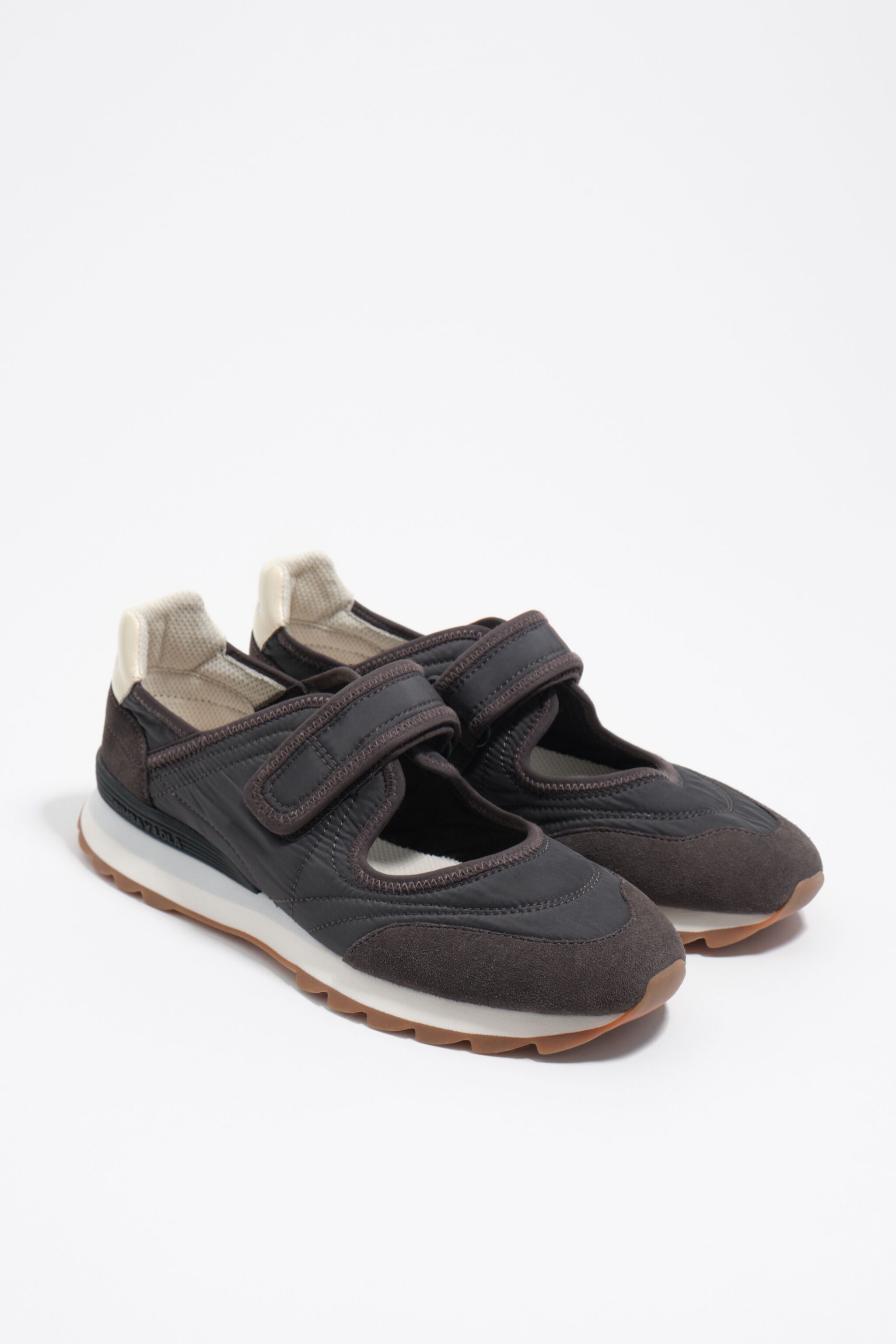 Black nylon 13 08 sporty ballerina