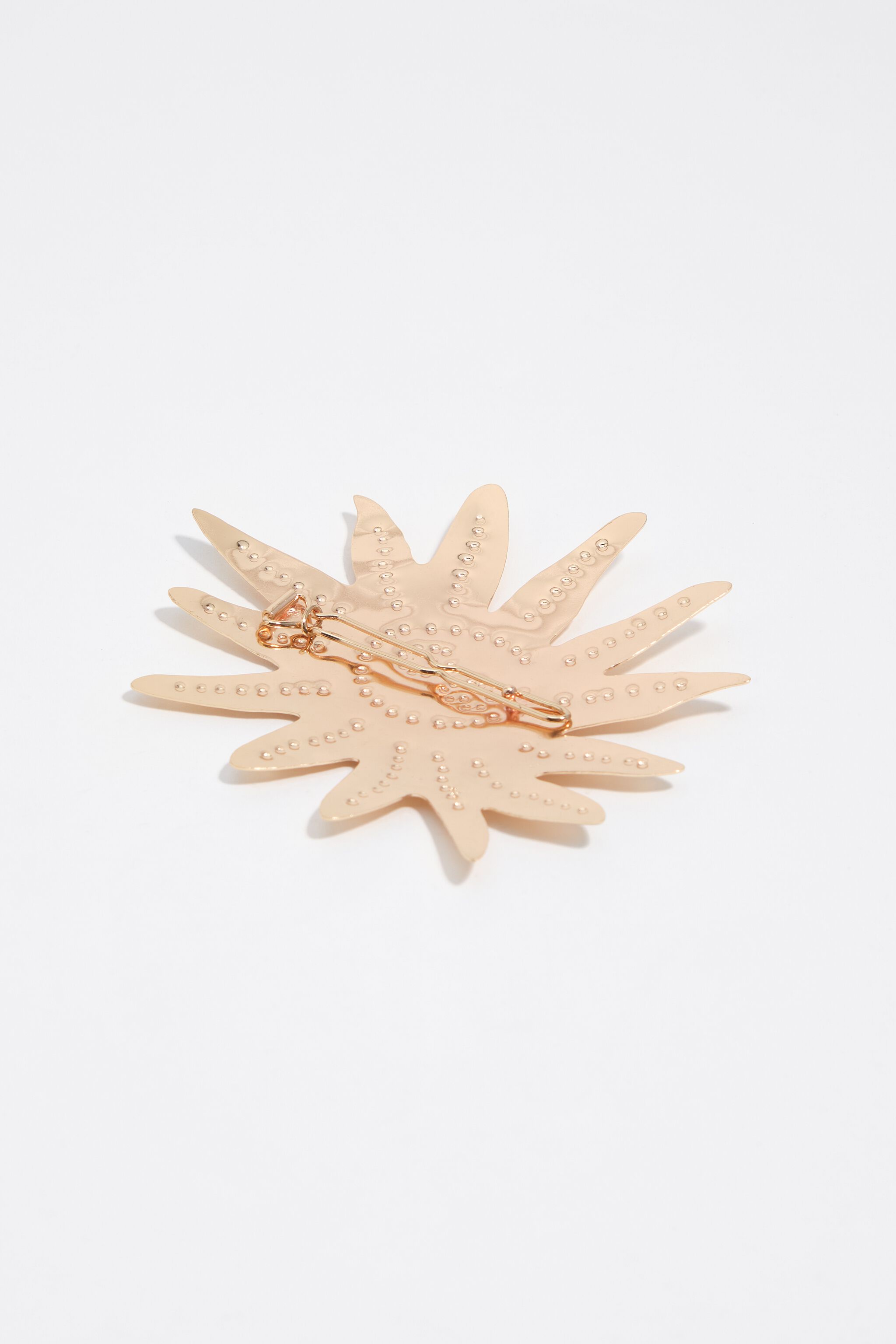 Metal sun hair clip