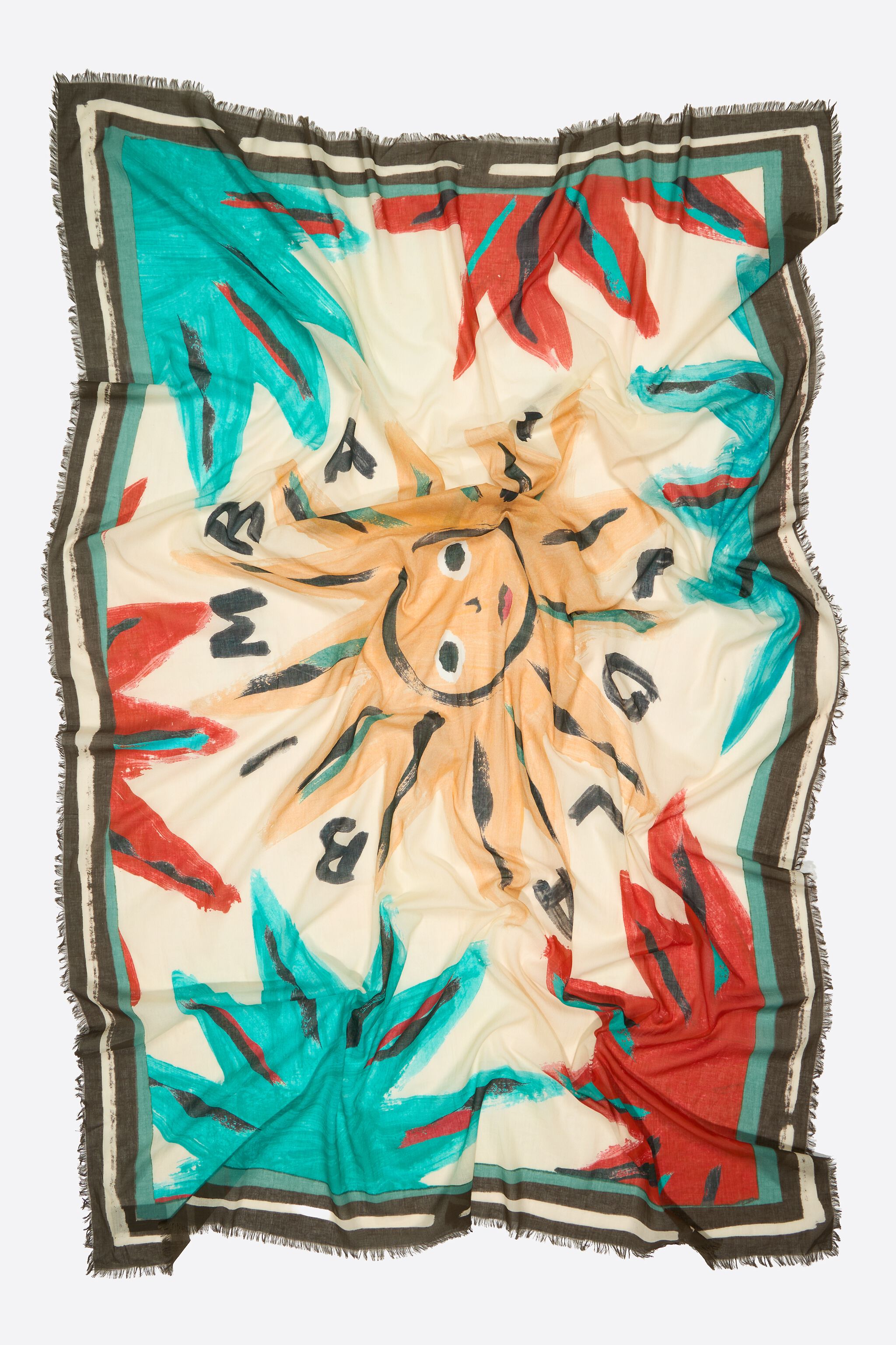 Washed cotton sun sarong