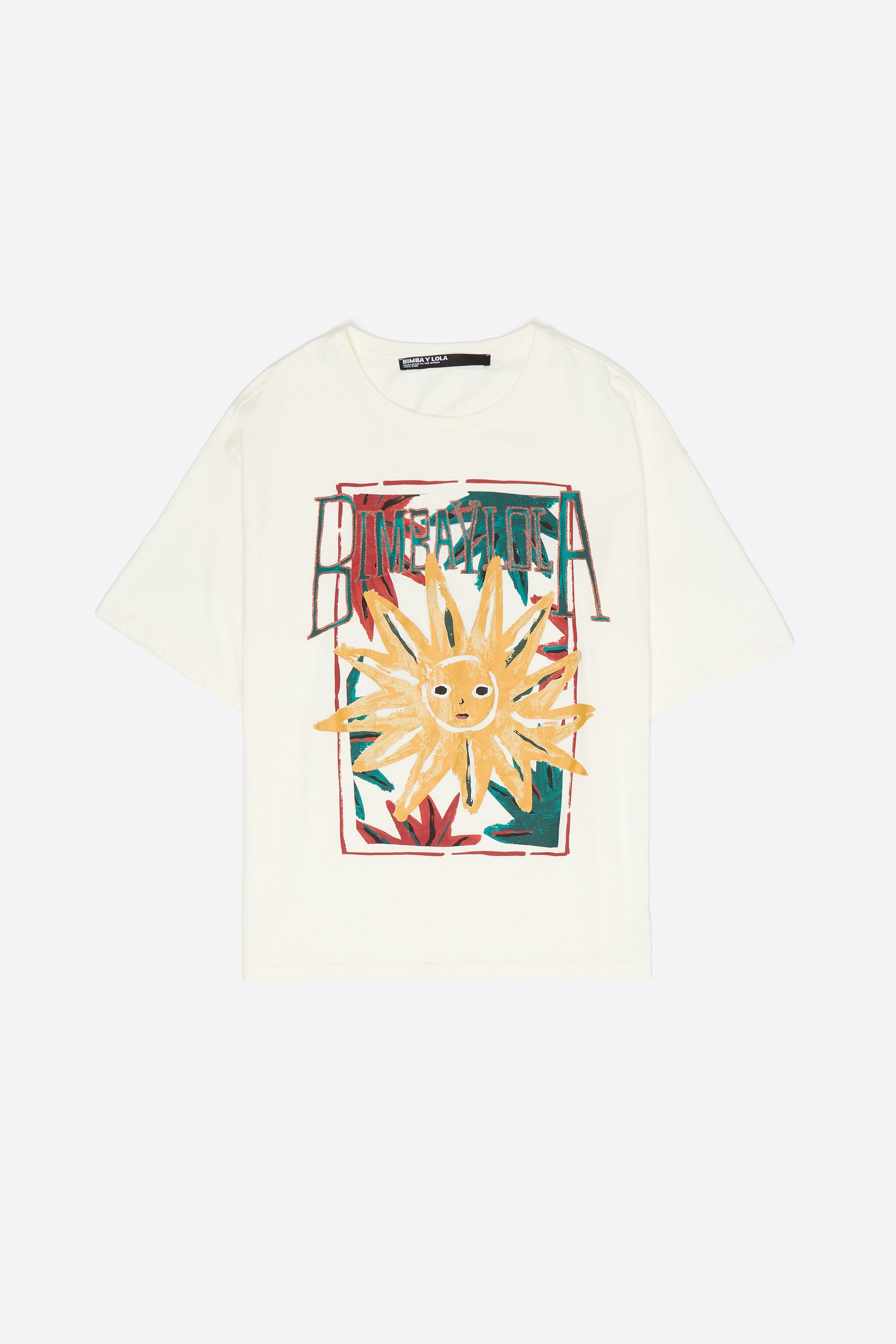 Ivory Sun logo T-shirt