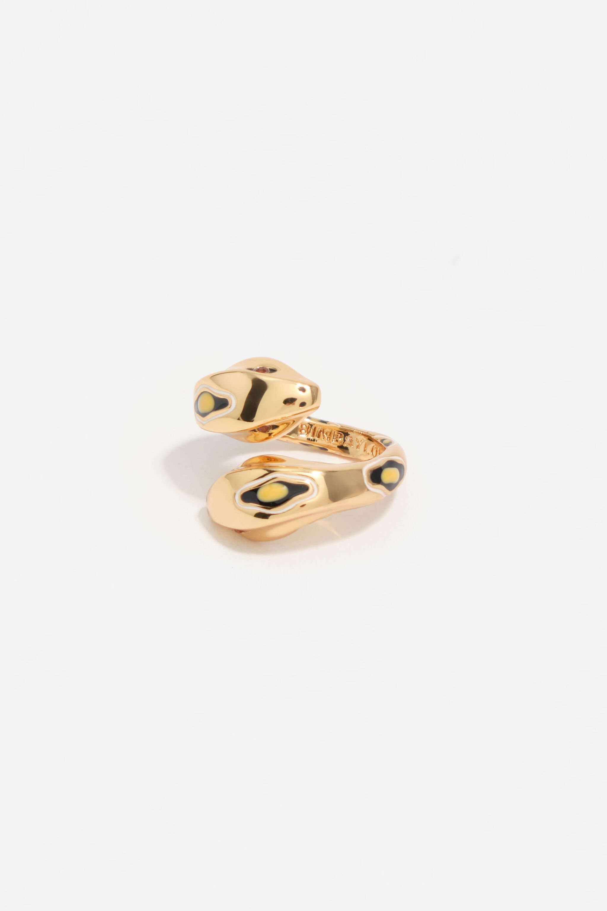 Gold snake ring