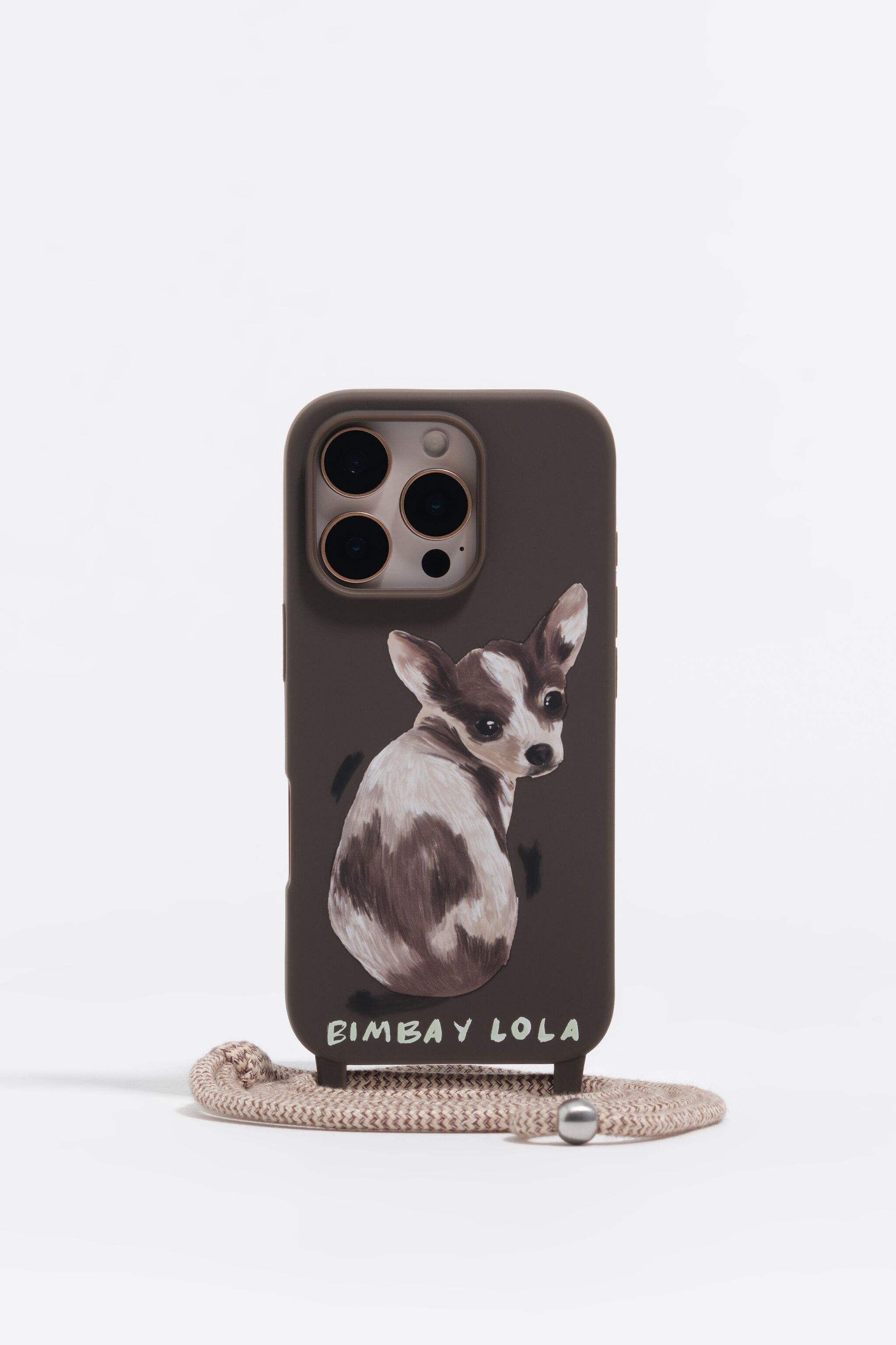 Chocolate chihuahua iPhone 16 PRO hard case
