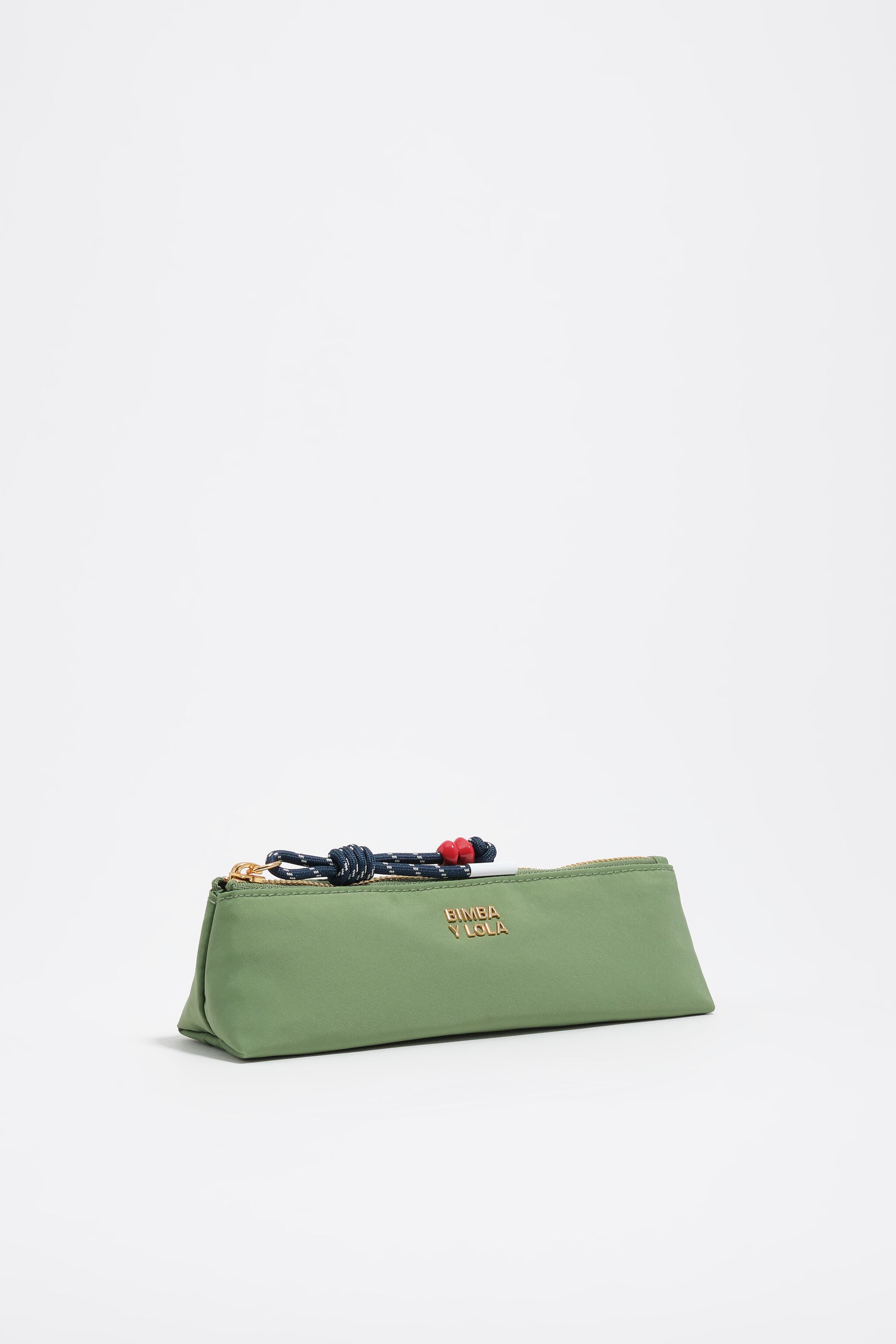 Green nylon case