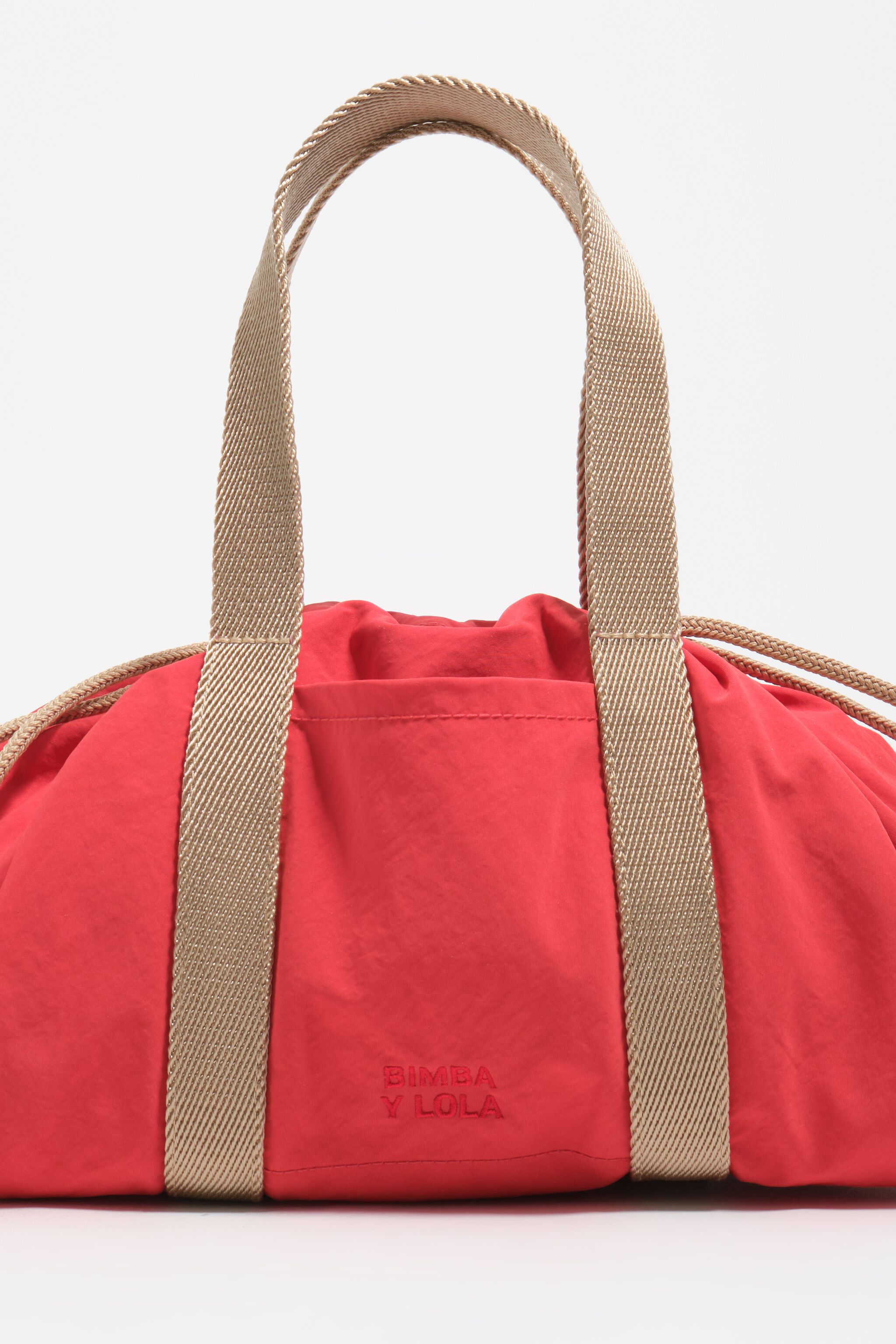 Pomegranate nylon mini bag