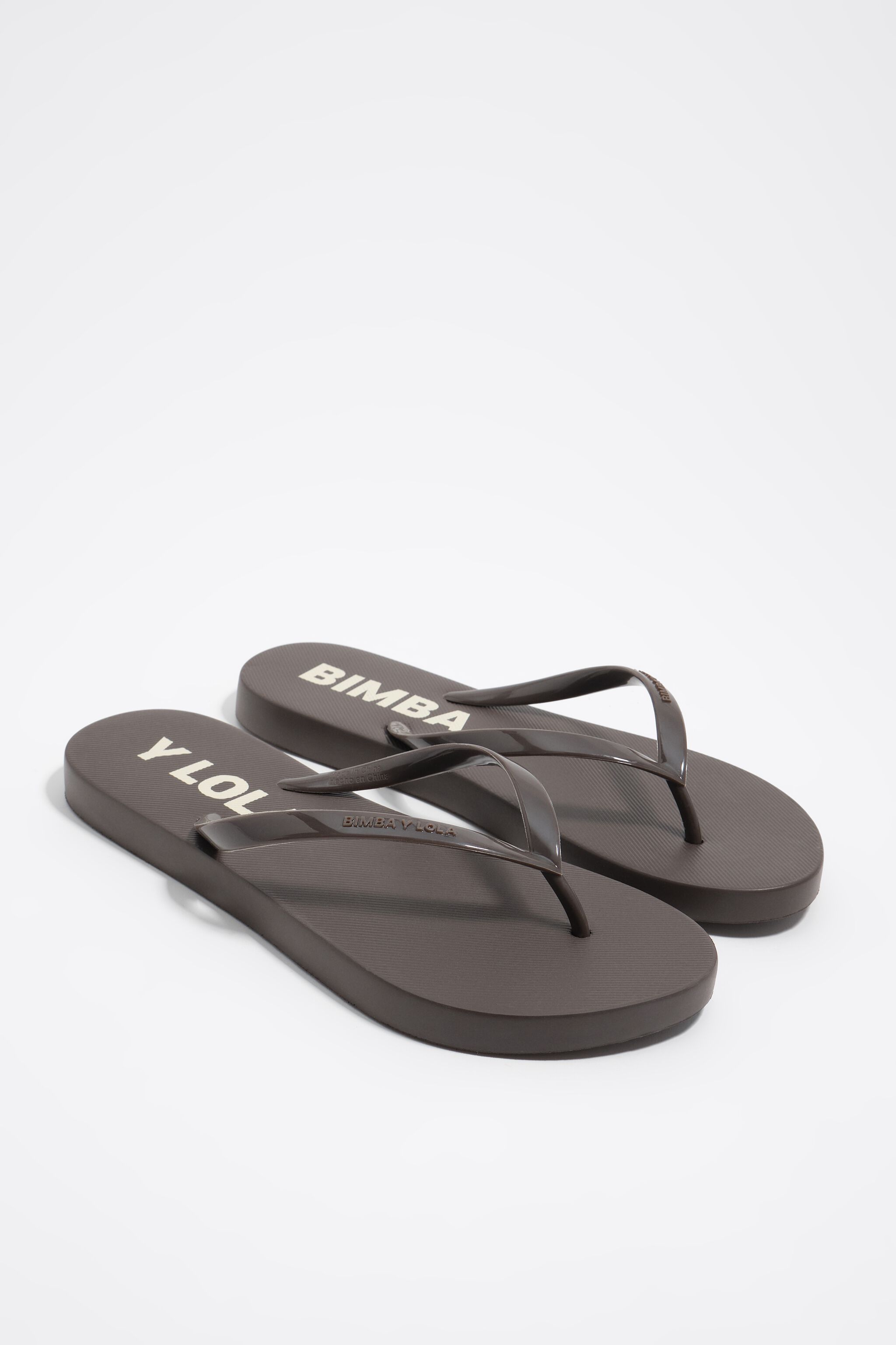 Chocolate flip-flop