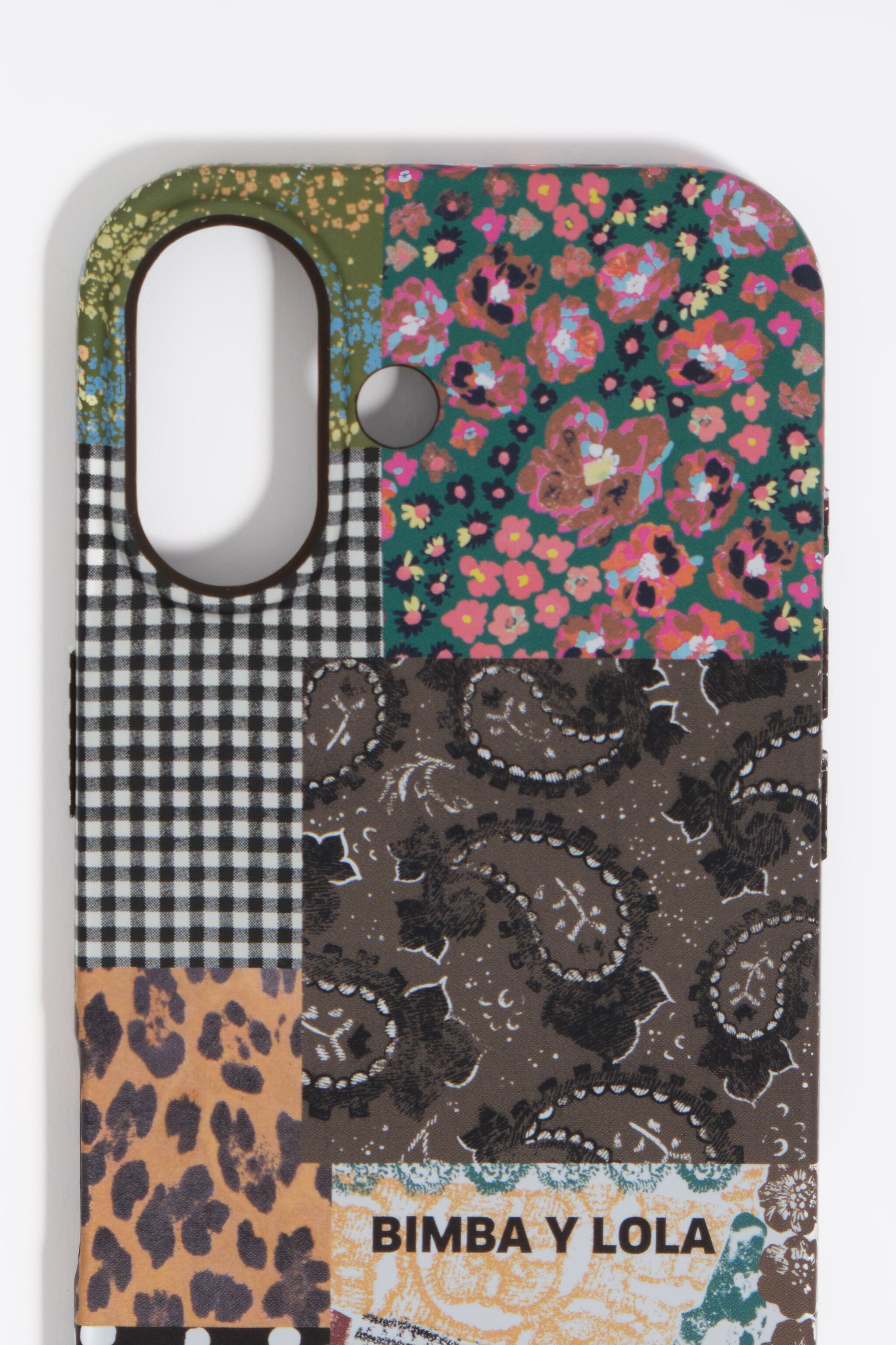 Patchwork iPhone 17 rigid case
