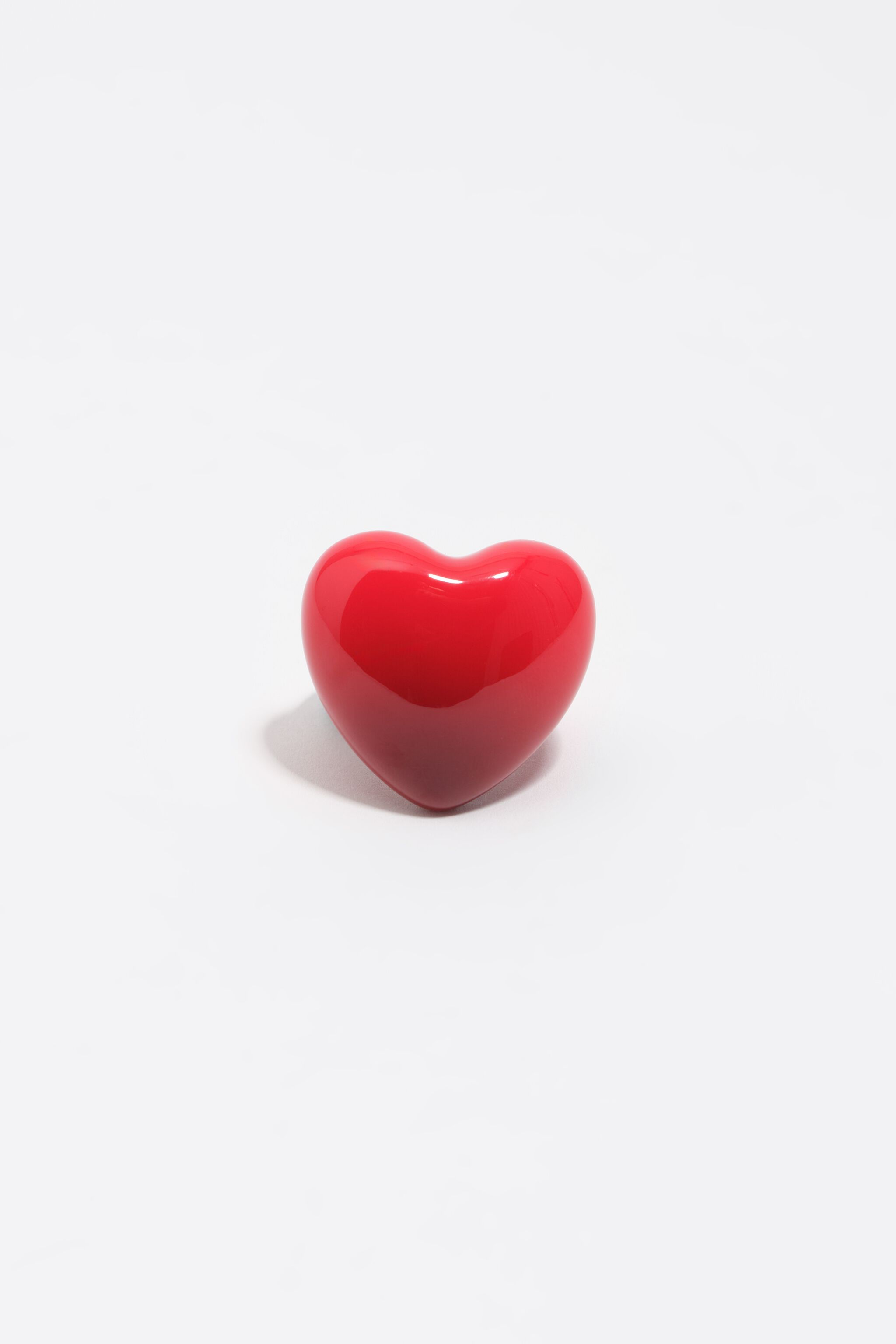 Red heart ring