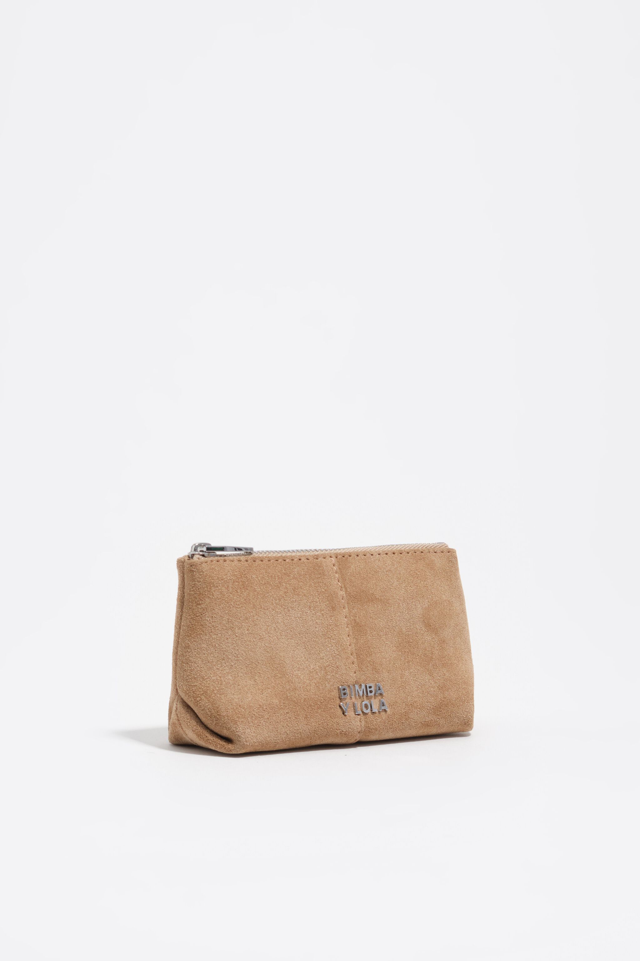 Natural leather coin purse