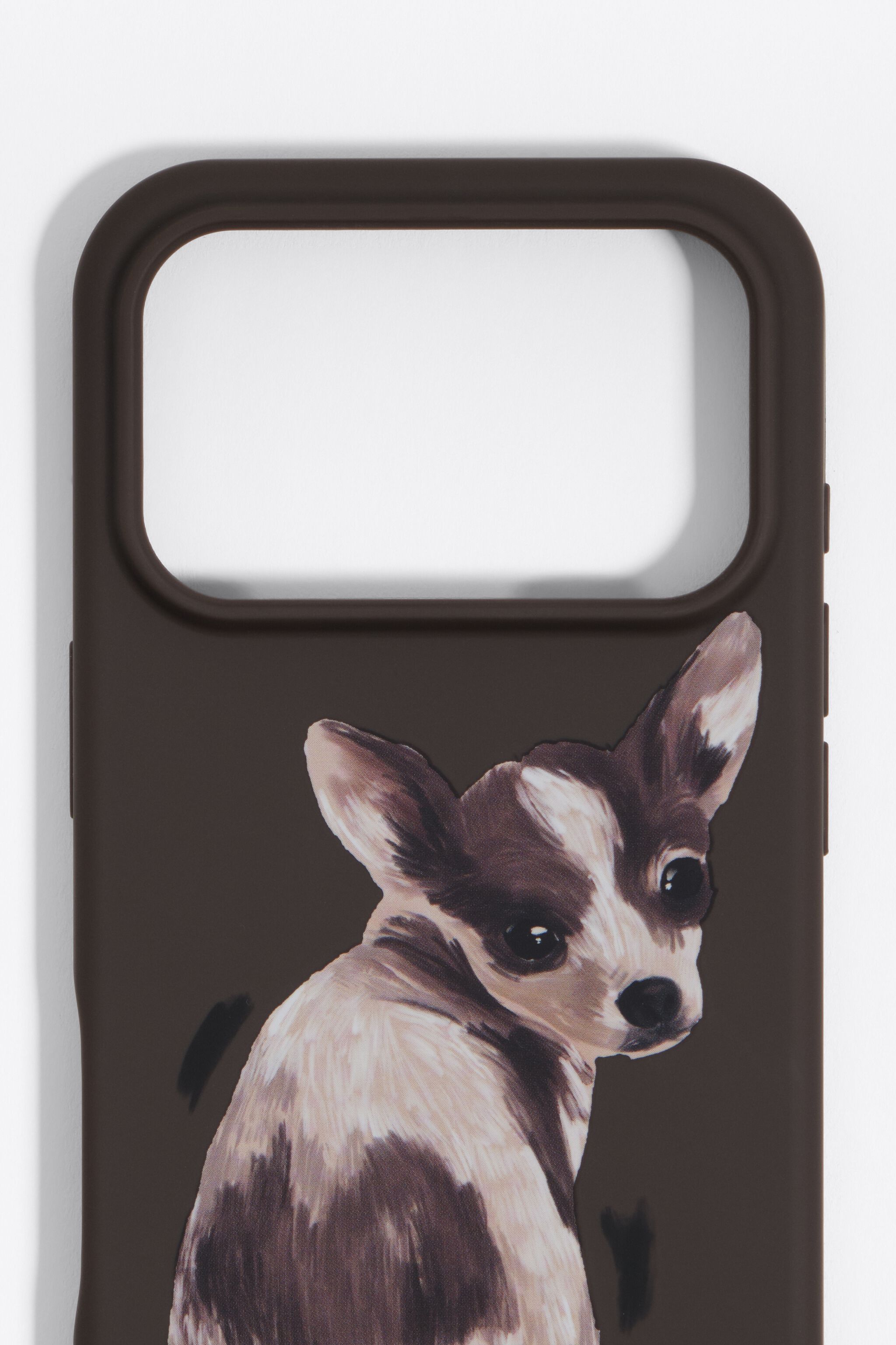 Chocolate chihuahua iPhone 17 PRO hard case