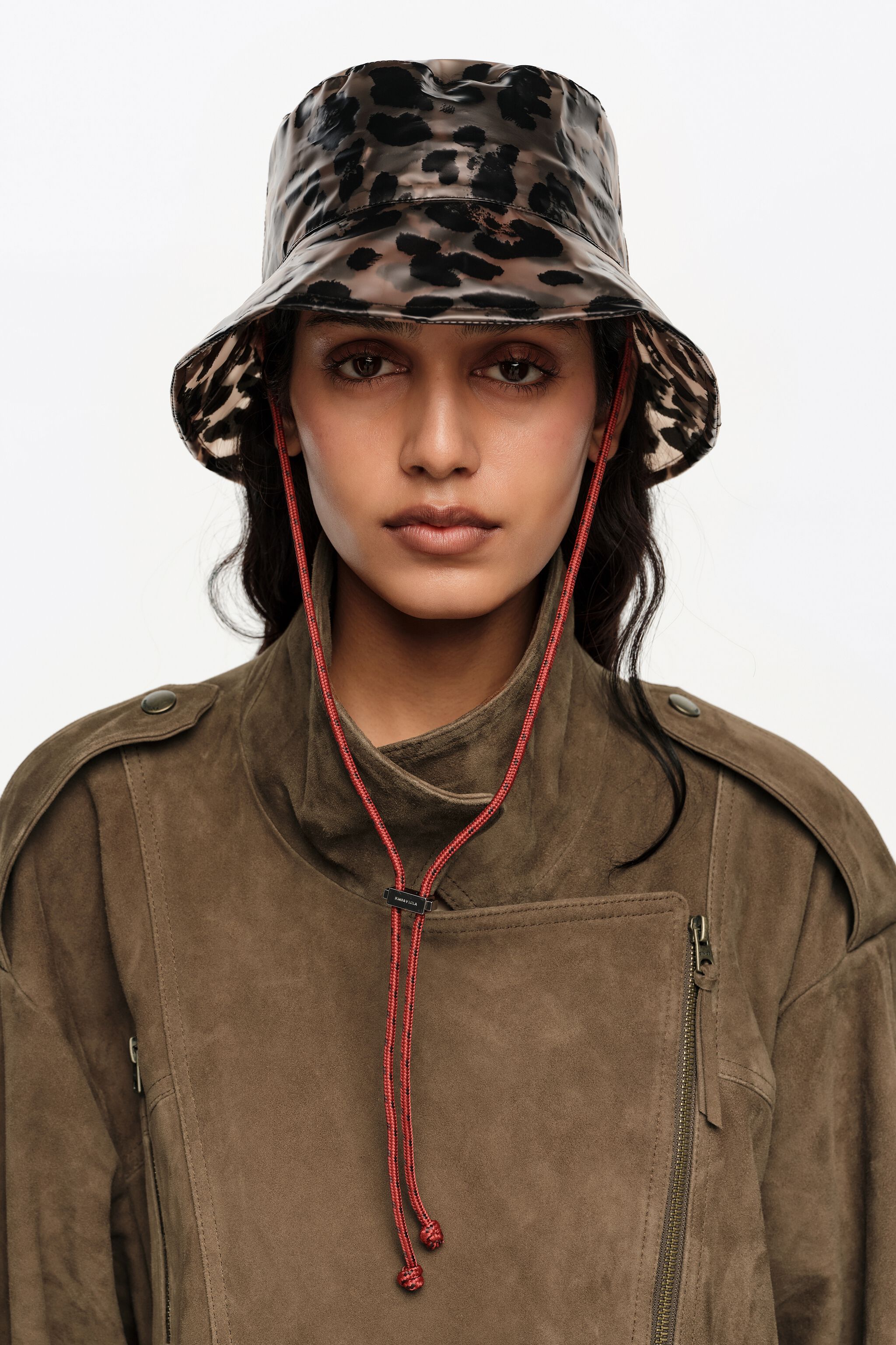 Waterproof leopard hat