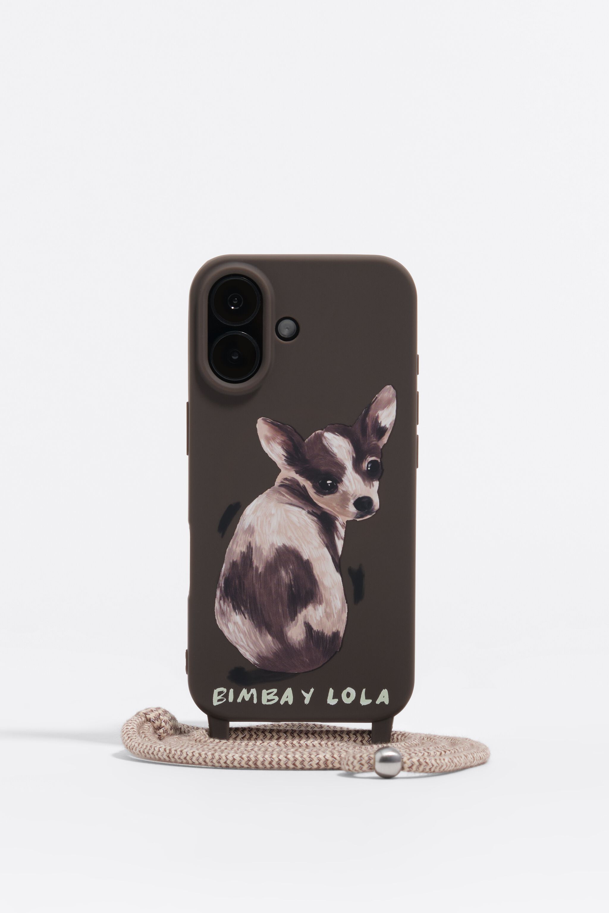 Chocolate chihuahua iPhone 17 hard case