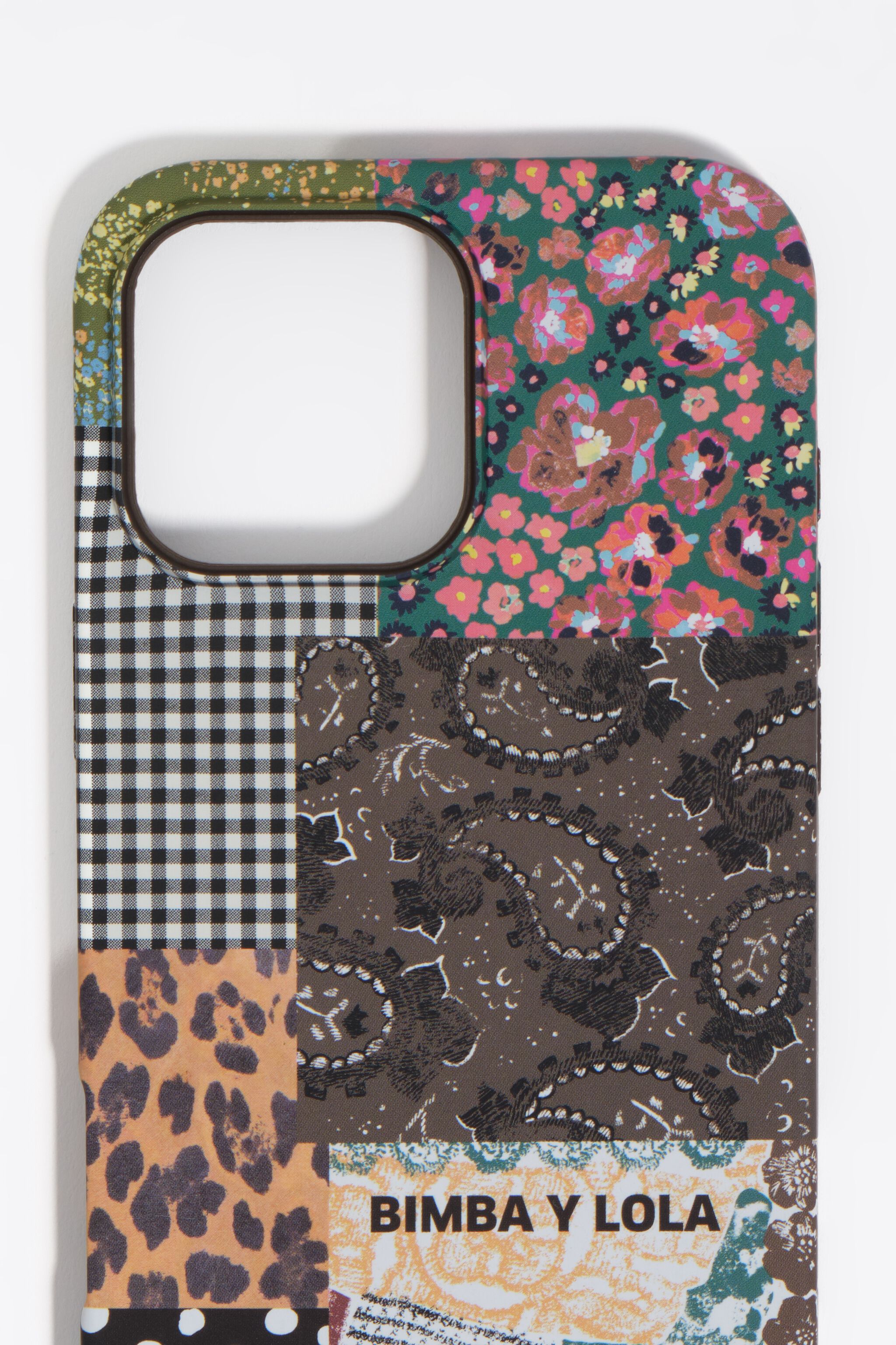 Patchwork iPhone 16 Pro Max rigid case
