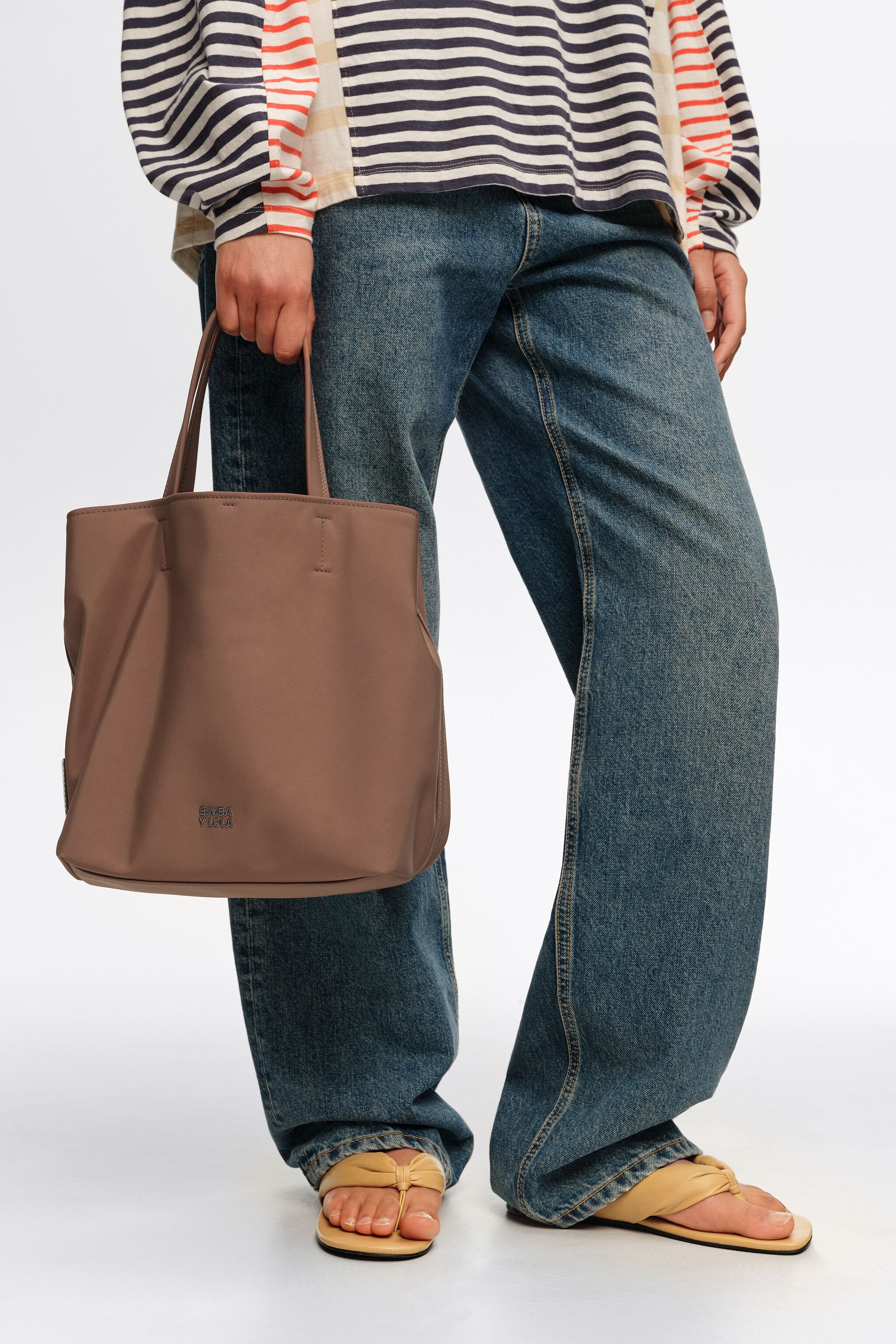 Large turrón gabardine chihuahua bag