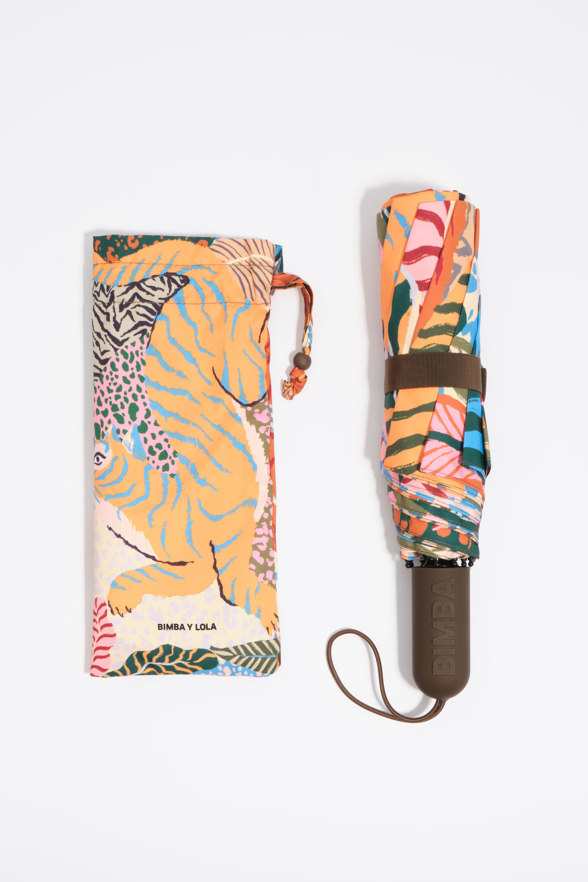 Wild print umbrella